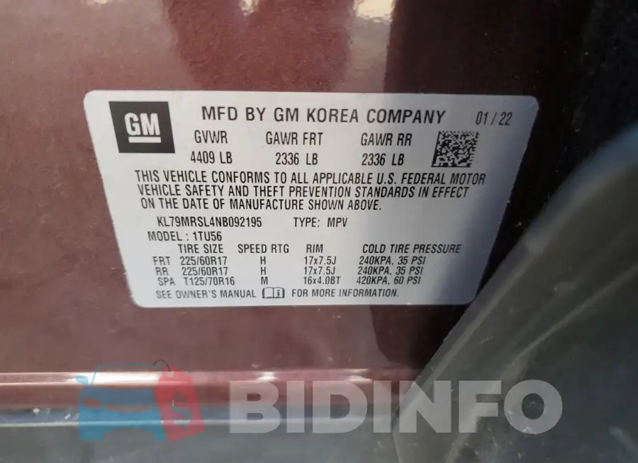 KL79MRSL4NB092195 Photo# 12