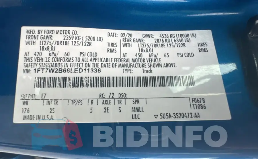 1FT7W2B66LED11336 Photo# 10