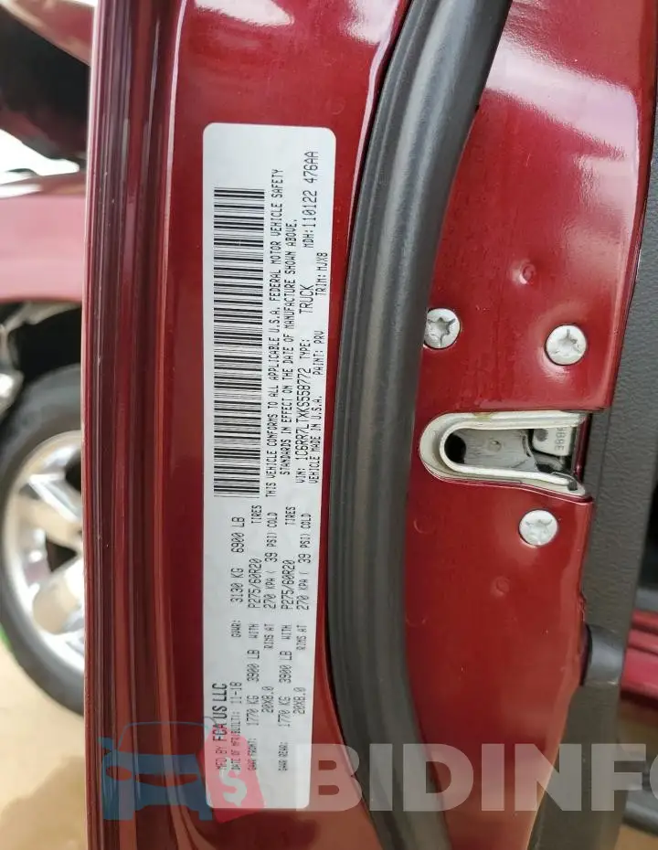 1C6RR7LTXKS558772 Photo# 13