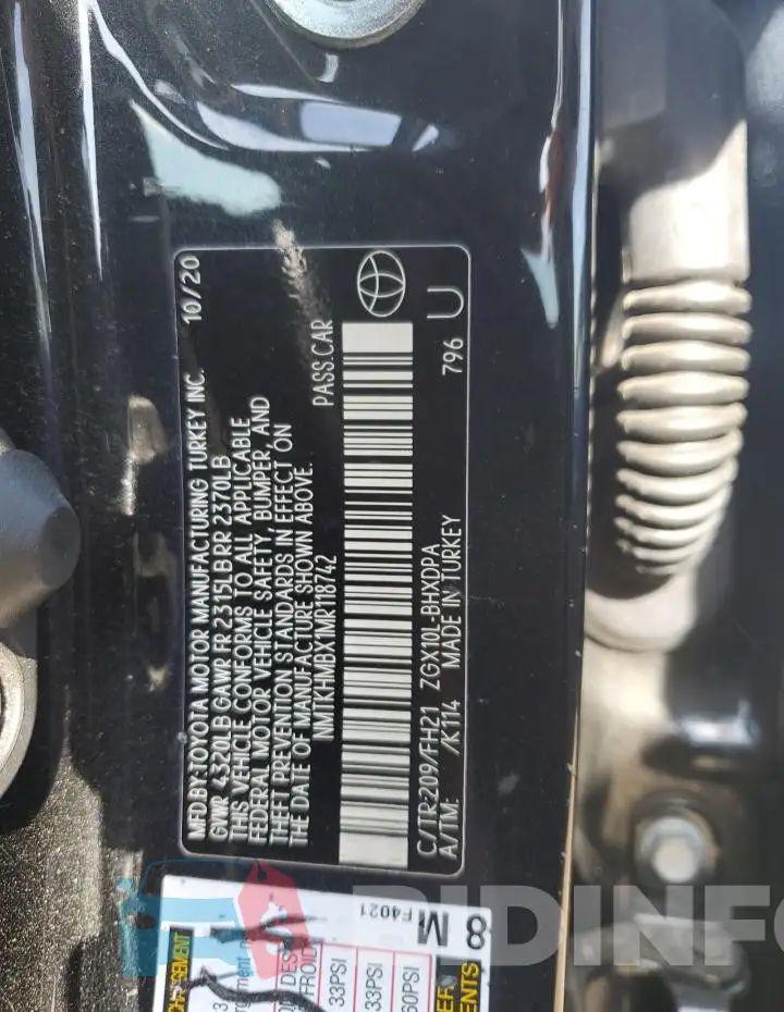 NMTKHMBX1MR118742 Photo# 13