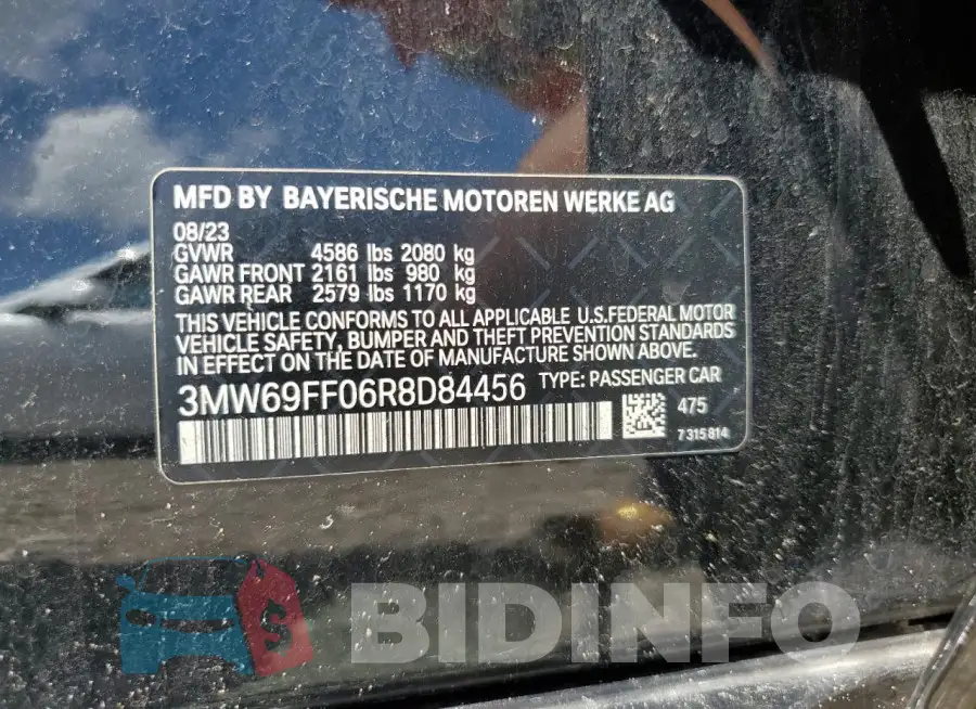 3MW69FF06R8D84456 Photo# 12