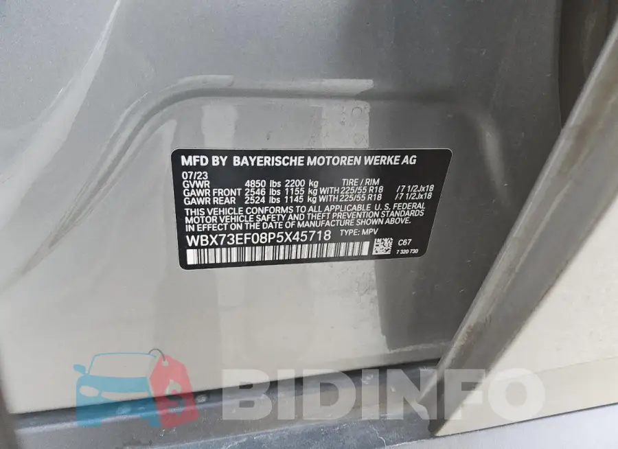 WBX73EF08P5X45718 Photo# 13