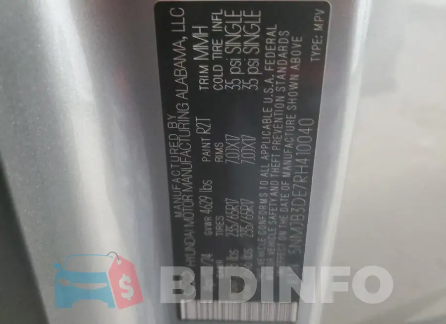5NMJB3DE7RH410040 Photo# 13