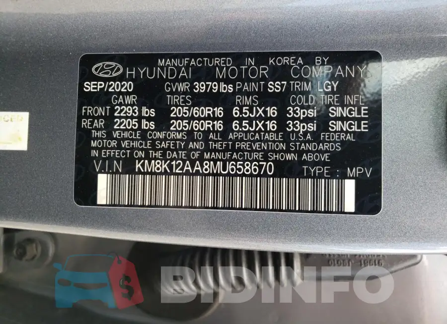 KM8K12AA8MU658670 Photo# 13