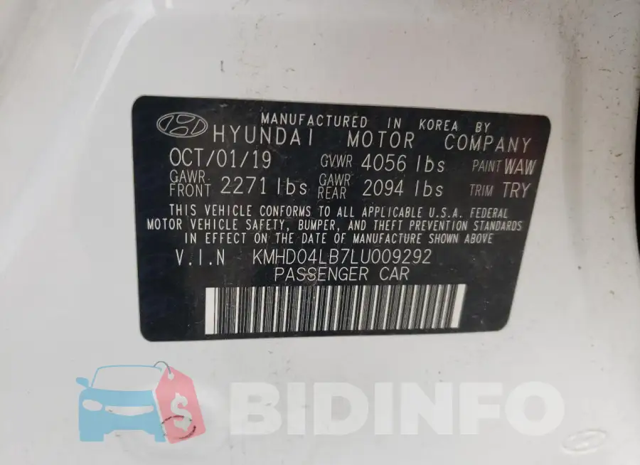 KMHD04LB7LU009292 Photo# 12