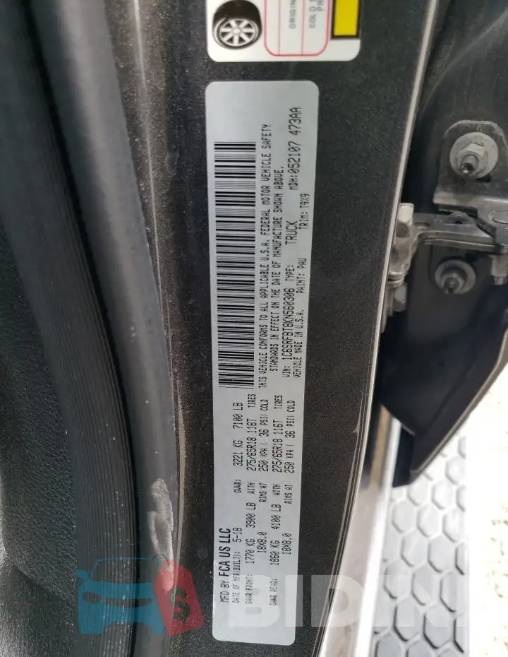 1C6SRFBT8KN560306 Photo# 12