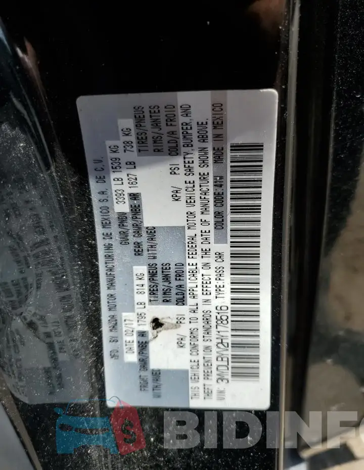 3MYDLBYV2HY178516 Photo# 13