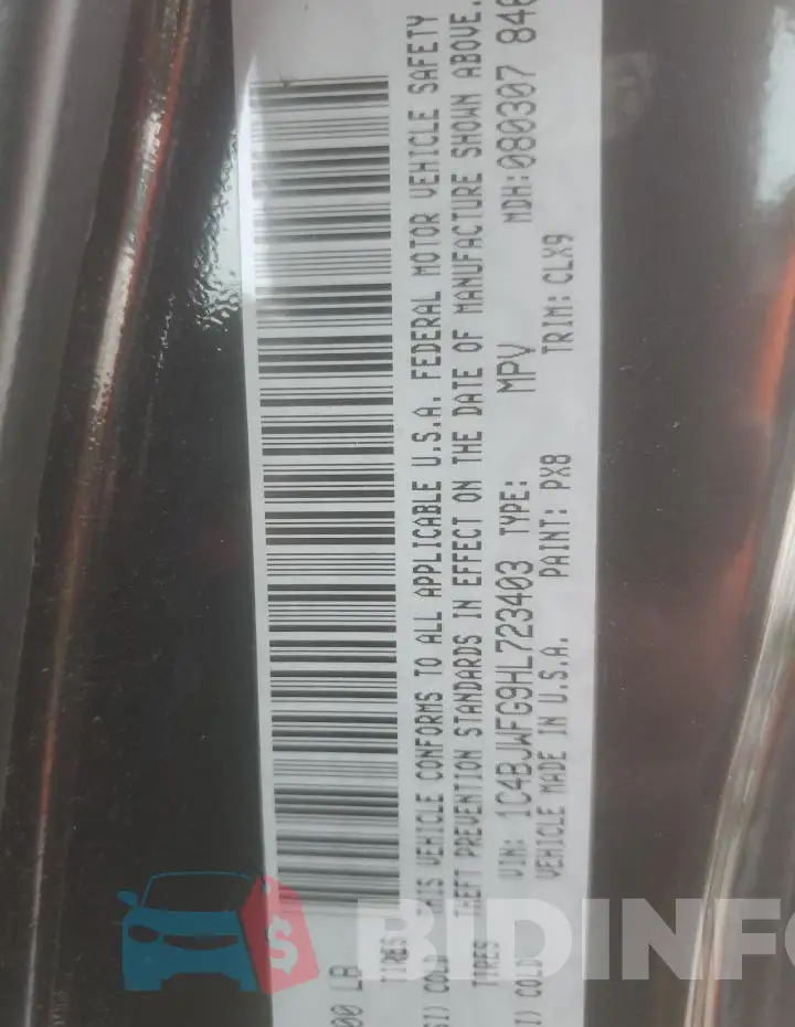 1C4BJWFG9HL723403 Photo# 14