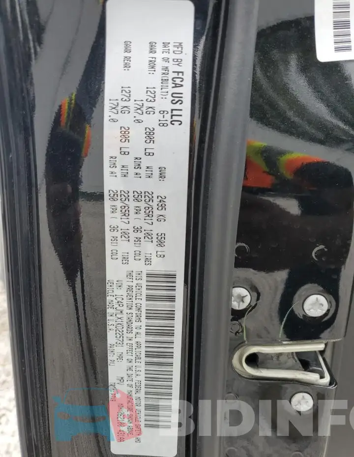 1C4PJMLX1KD225731 Photo# 13
