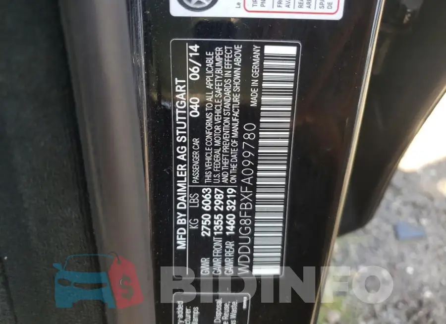 WDDUG8FBXFA099780 Photo# 12