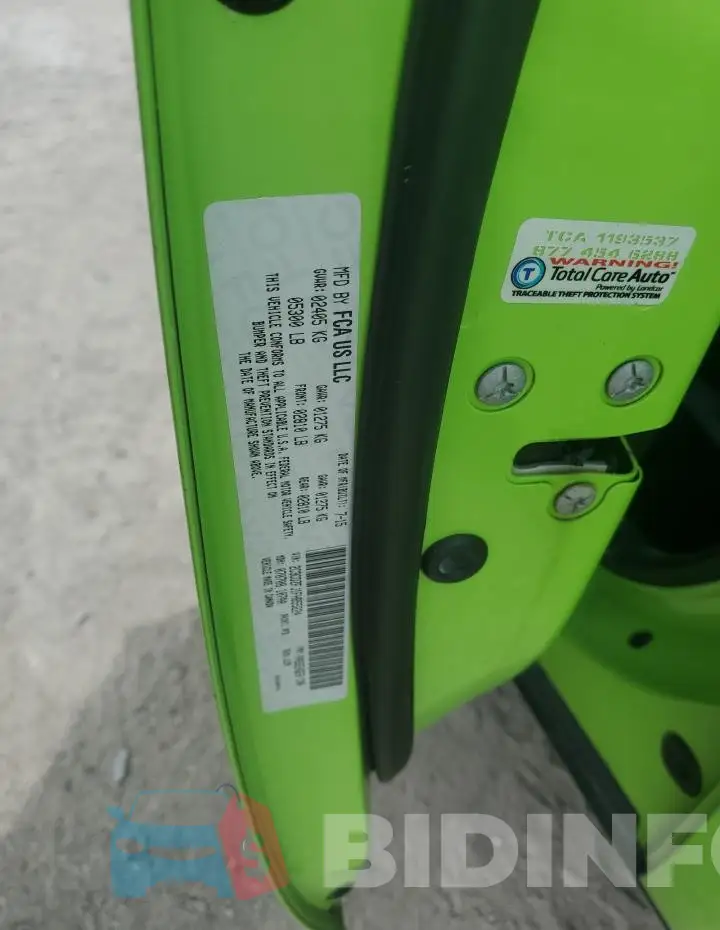 2C3CDZFJ1FH855224 Photo# 12