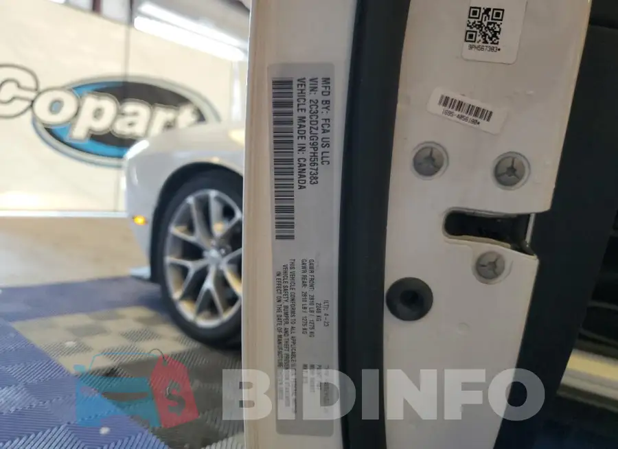 2C3CDZJG9PH567383 Photo# 12
