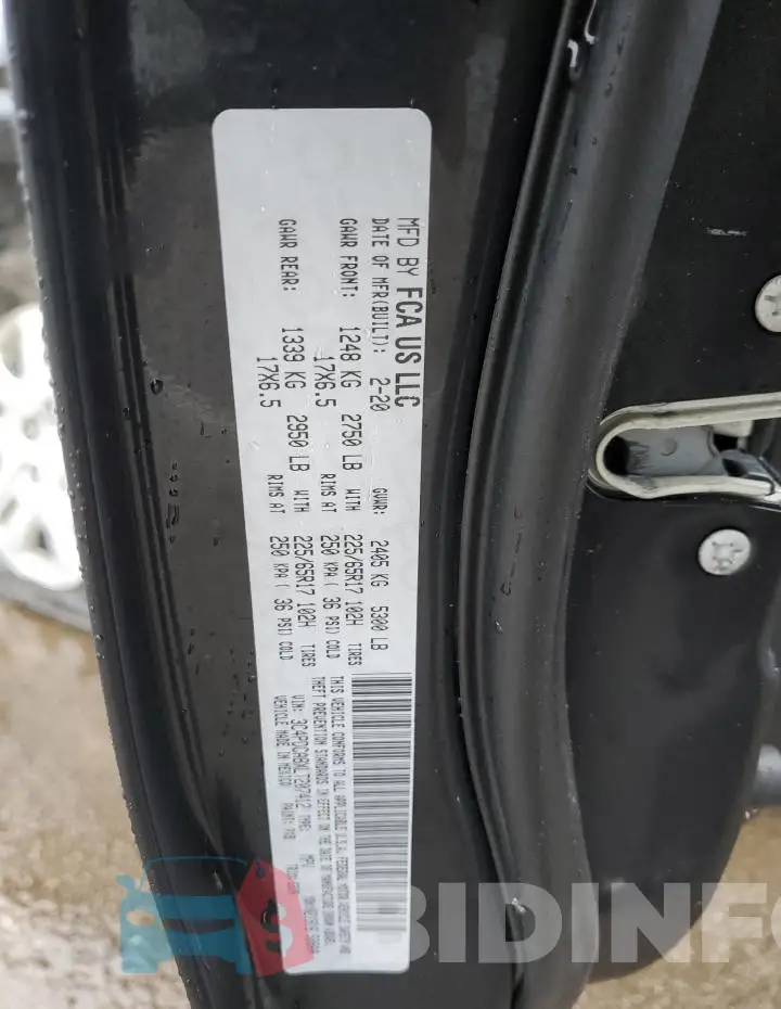 3C4PDCABXLT207412 Photo# 13