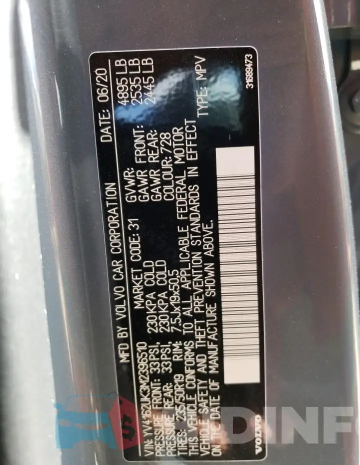 YV4162UK3M2396510 Photo# 12