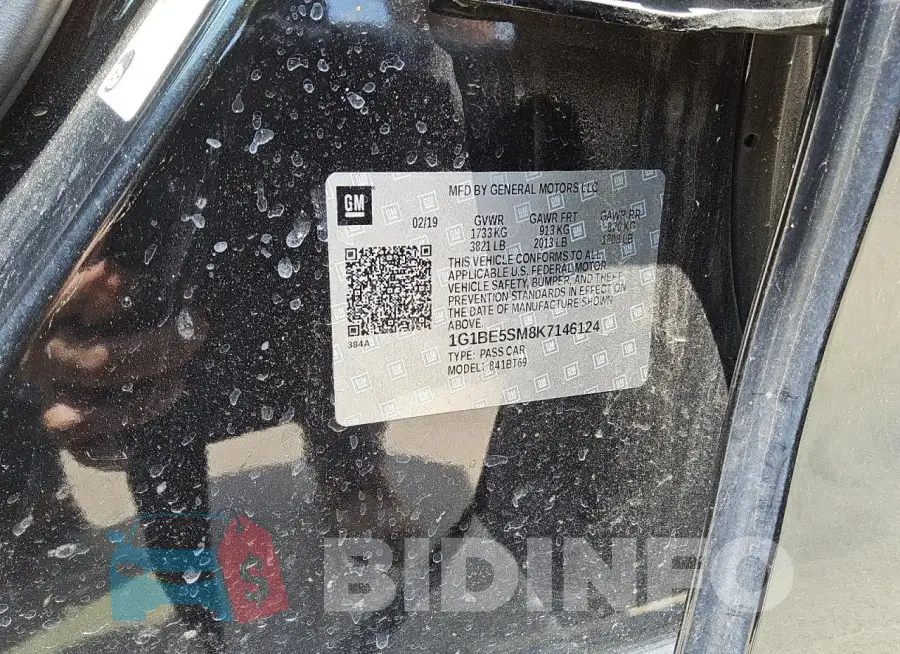 1G1BE5SM8K7146124 Photo# 12