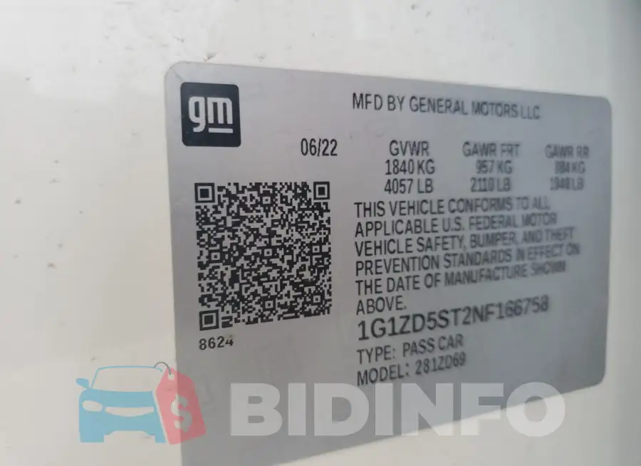 1G1ZD5ST2NF166758 Photo# 12