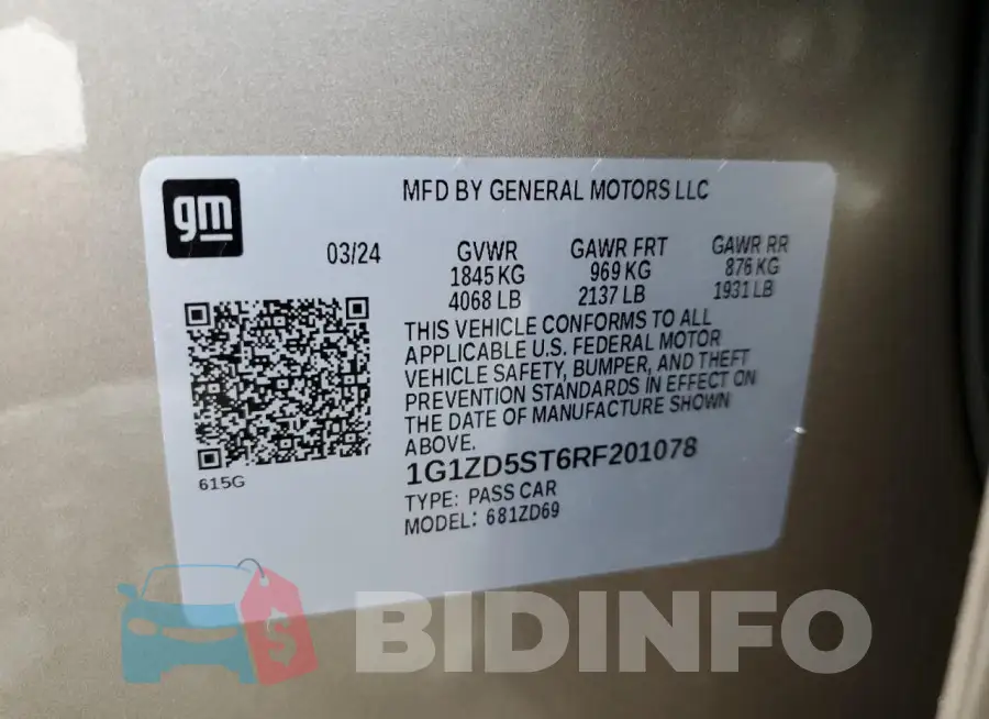 1G1ZD5ST6RF201078 Photo# 12