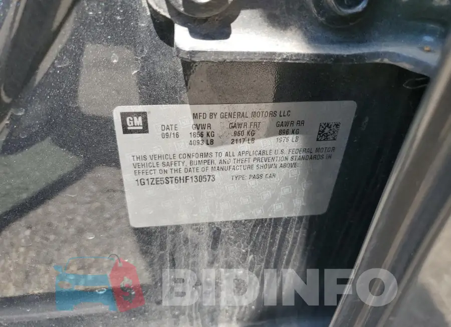1G1ZE5ST6HF130573 Photo# 12