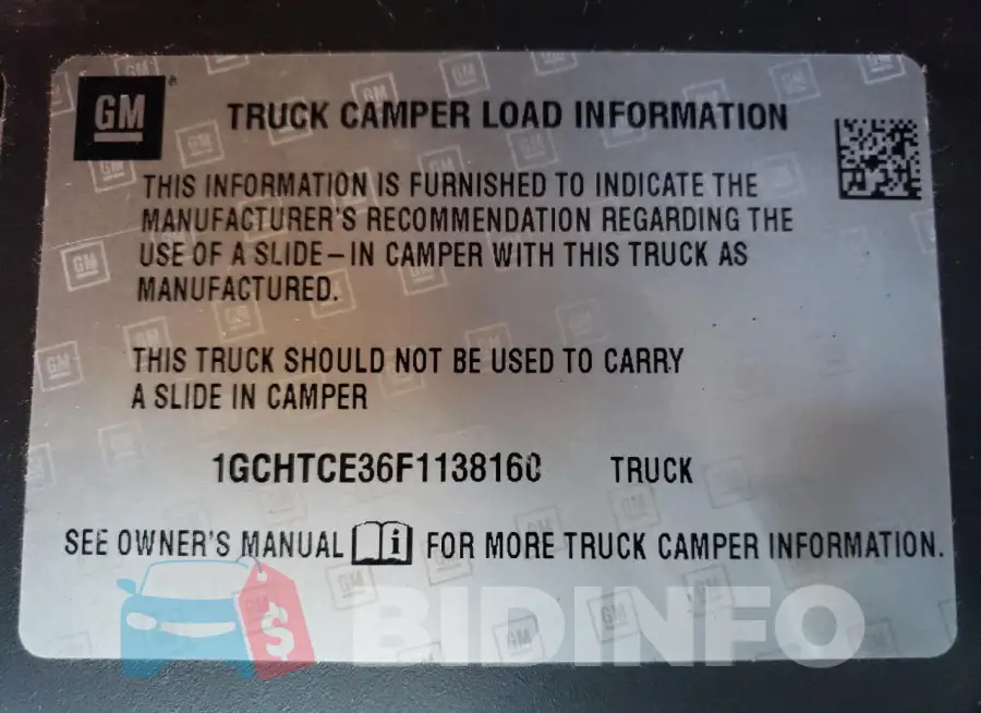 1GCHTCE36F1138160 Photo# 12