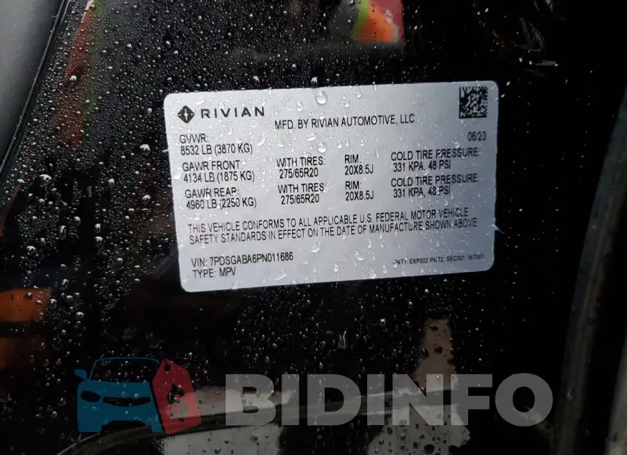 7PDSGABA6PN011686 Photo# 13