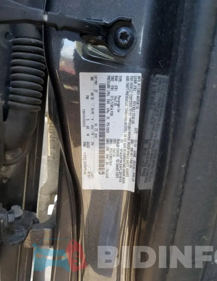 1FADP3K24FL201815 Photo# 12
