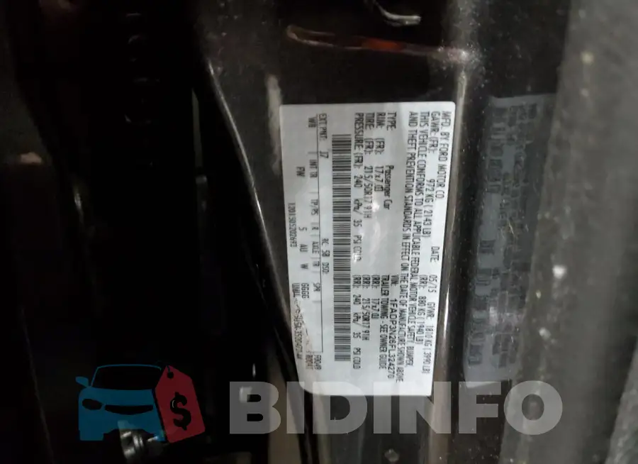 1FADP3N26FL324270 Photo# 12