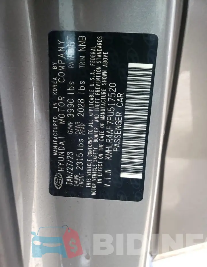 KMHLR4AF7PU517520 Photo# 12