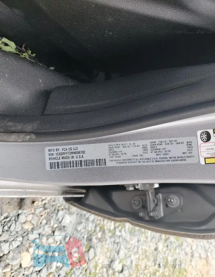 1C6SRFFT2MN596702 Photo# 12