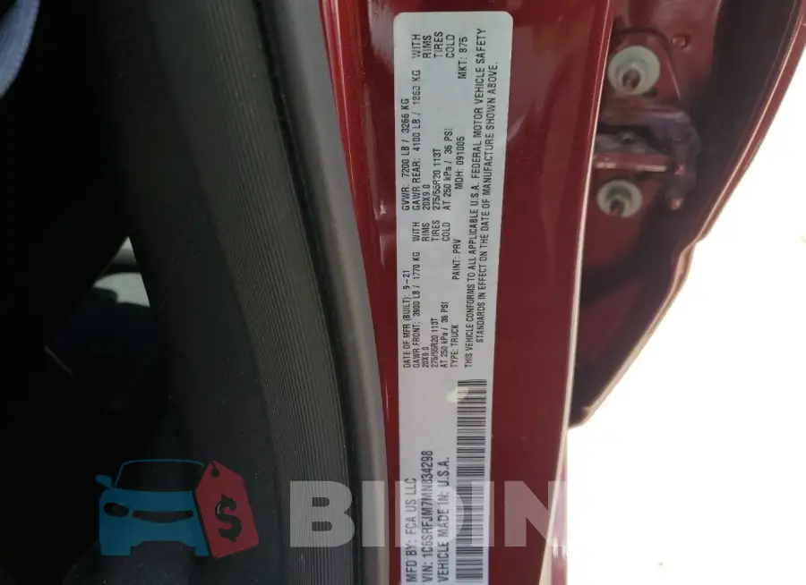 1C6SRFJM7MN834298 Photo# 12