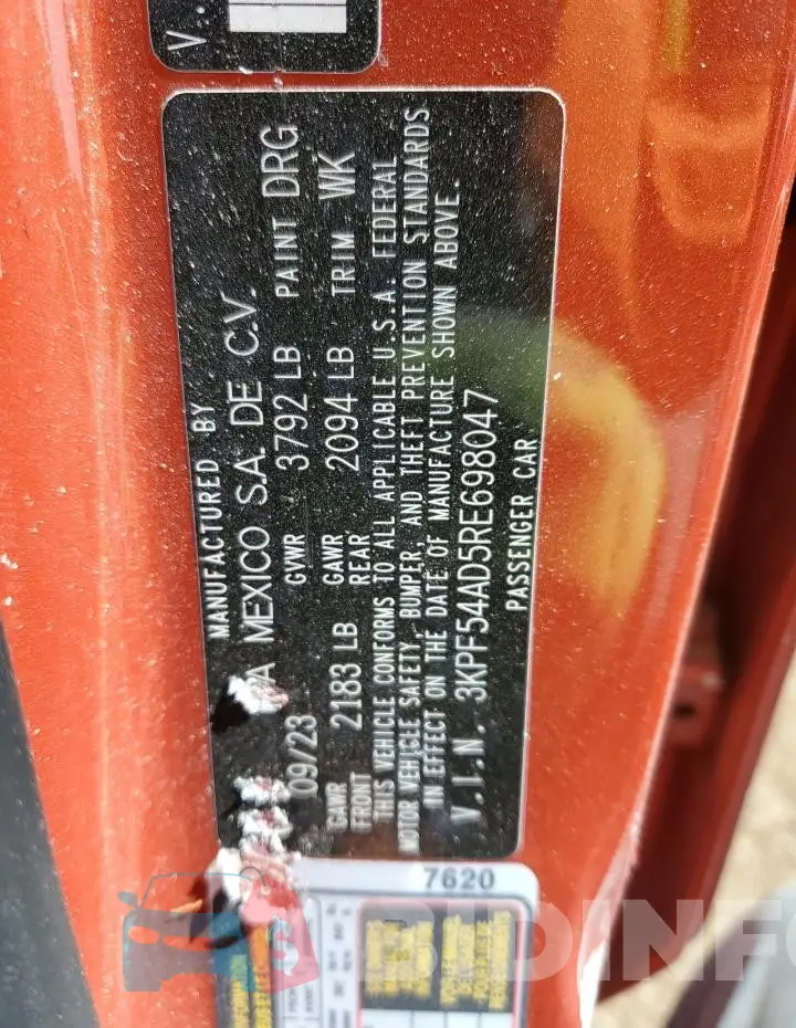3KPF54AD5RE698047 Photo# 12