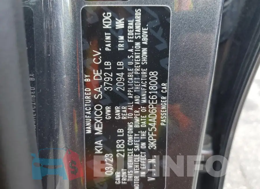 3KPF54AD6PE618008 Photo# 12