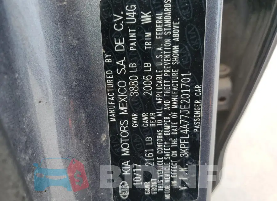 3KPFL4A77JE201701 Photo# 12