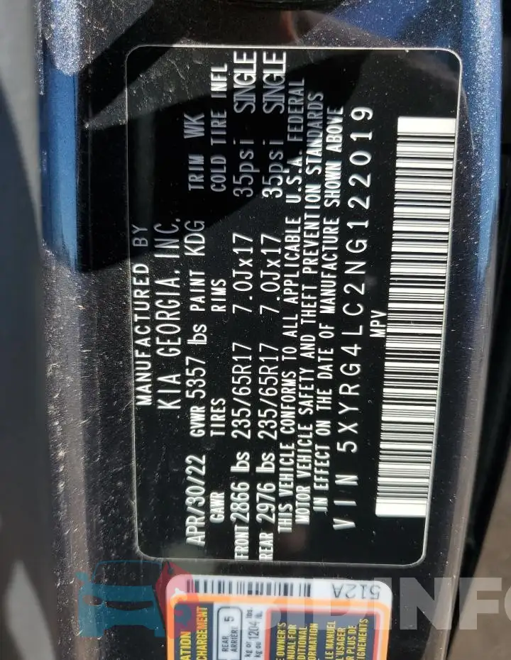 5XYRG4LC2NG122019 Photo# 13