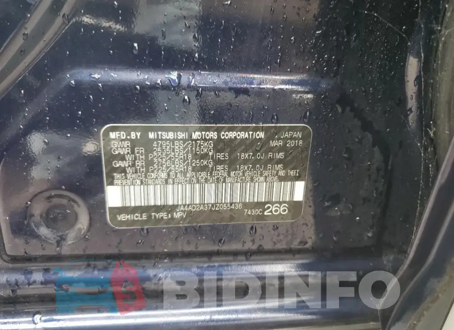 JA4AD2A37JZ055436 Photo# 13