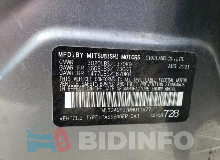 ML32AUHJ7MH011677 Photo# 12