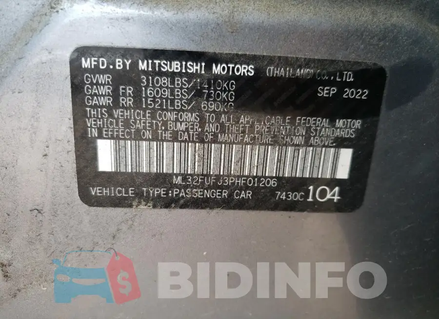 ML32FUFJ3PHF01206 Photo# 12