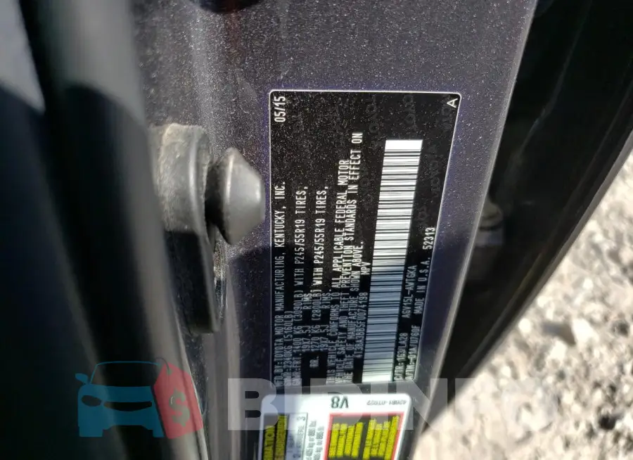 4T3BA3BB5FU074198 Photo# 13