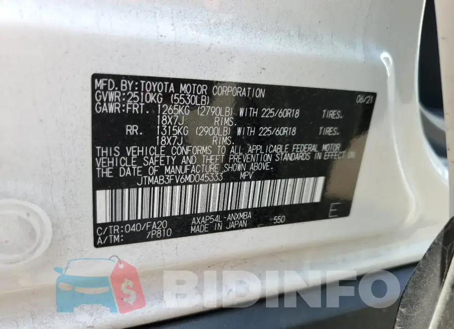 JTMAB3FV6MD045333 Photo# 13
