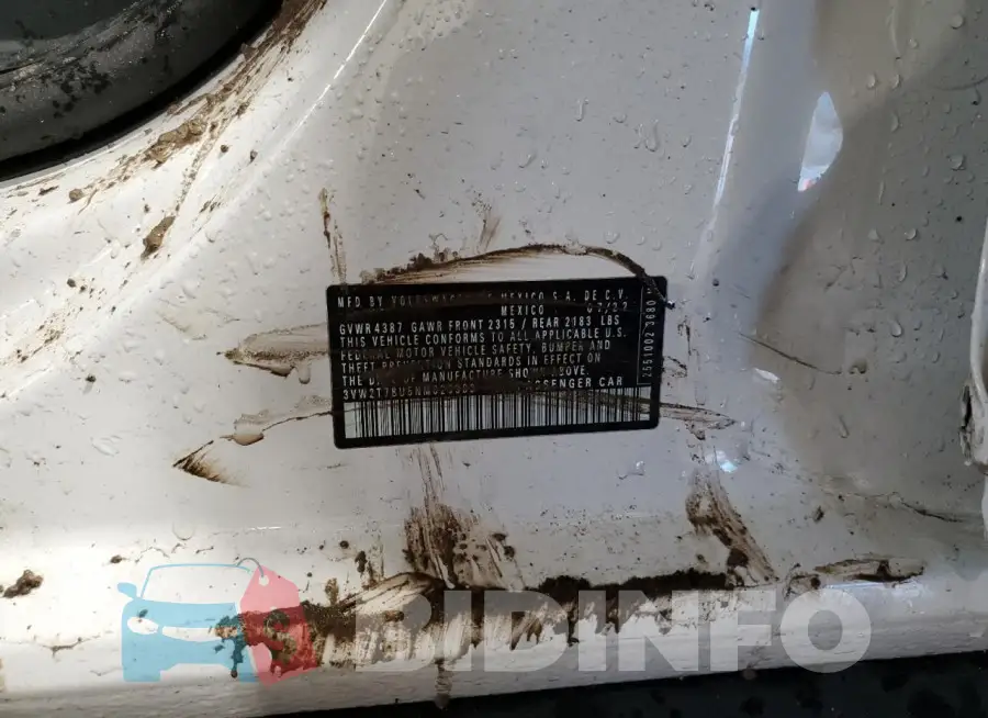 3VW2T7BU5NM026989 Photo# 12