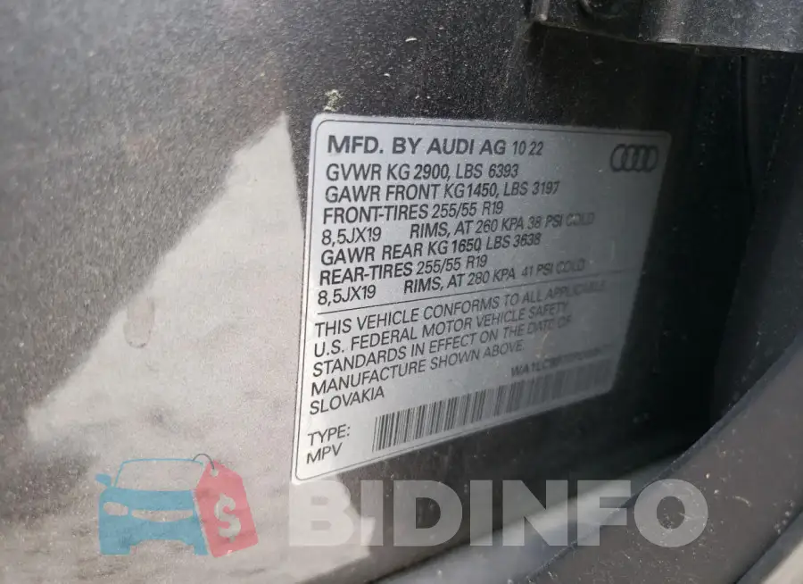 WA1LCBF77PD005777 Photo# 13