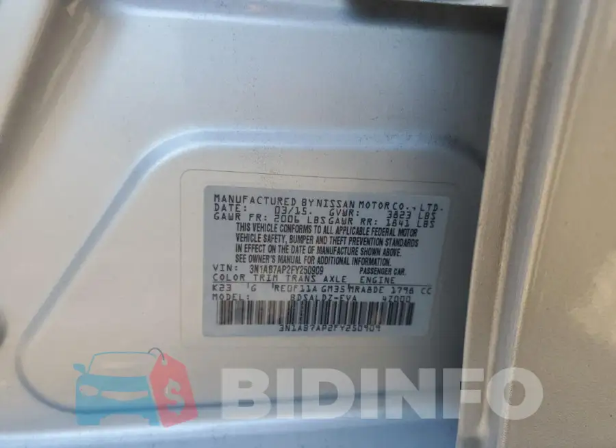 3N1AB7AP2FY250909 Photo# 12
