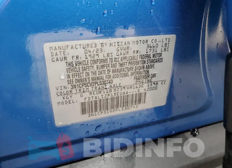 3N1CP5CV2PL530743 Photo# 14