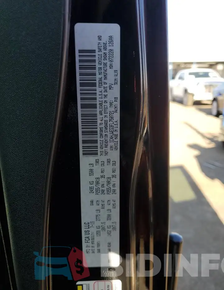1C4HJWEG3FL750721 Photo# 12
