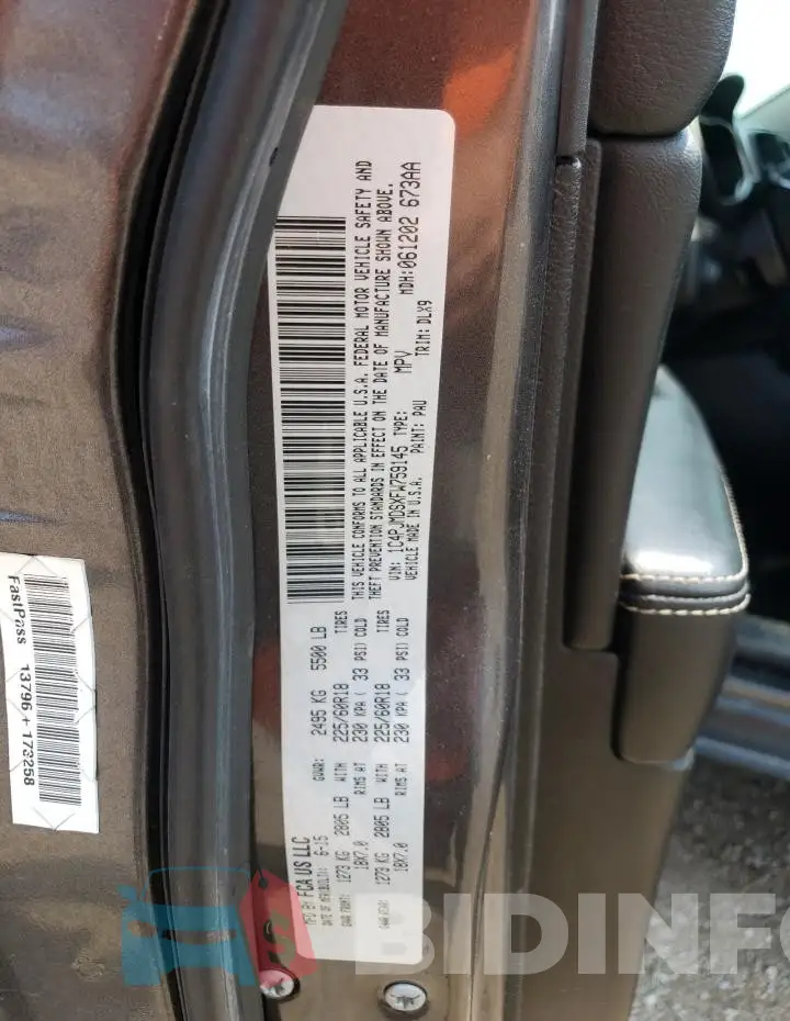 1C4PJMDSXFW759145 Photo# 13