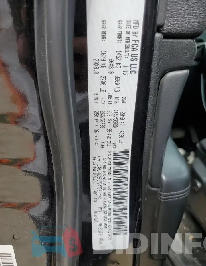 1C4RJFAG2FC724752 Photo# 13