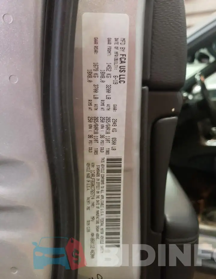 1C4RJFBG0KC765714 Photo# 13
