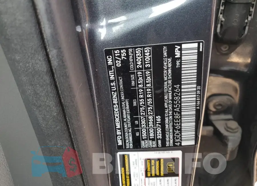 4JGDF6EE8FA558264 Photo# 12