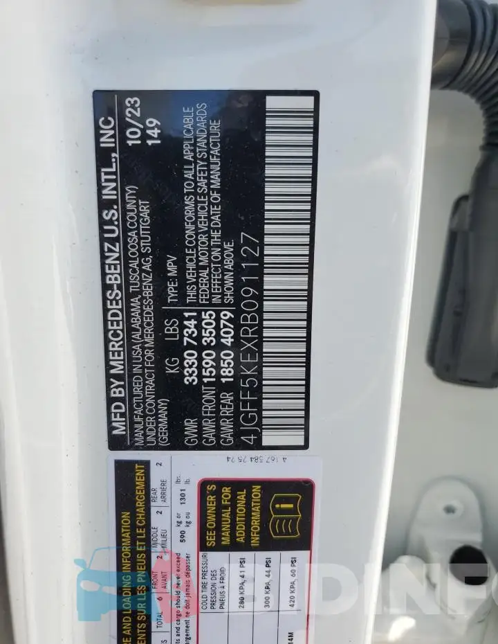 4JGFF5KEXRB091127 Photo# 13