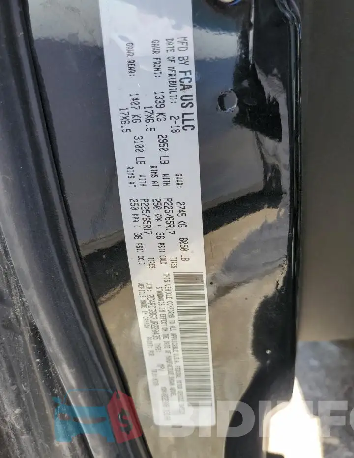 2C4RDGBG7JR220435 Photo# 12