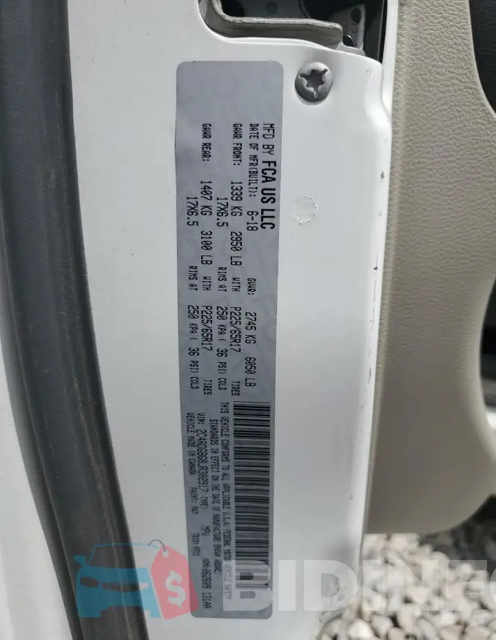 2C4RDGBG8JR302917 Photo# 13
